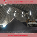 Low Price Steel Space Frame Storage Shed for Coal Power Plant